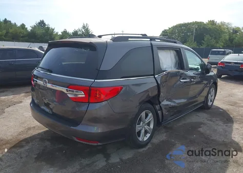 2019 Honda Odyssey Ex from USA, damaged, VIN 5FNRL6H56KB015687